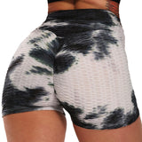 Printed Shorts Women Sexy Push Up Fitness Short Legging