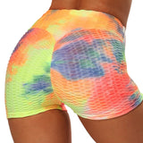 Printed Shorts Women Sexy Push Up Fitness Short Legging