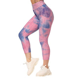 FITTOO Women Leggings Capris Textured Anti Cellulite Leggins Push Up High Waist Sport Pant Fitness Athletic Scrunch Butt Cropped