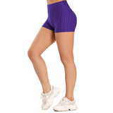 FITTOO Women Leggings Capris Textured Anti Cellulite Leggins Push Up High Waist Sport Pant Fitness Athletic Scrunch Butt Cropped