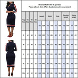 2020 Autumn Winter Women Half-high Collar Zipper Hip Dress