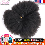 Afro Kinky Curly Hair Weave 3-4 Bundle Deal Remy Human Hair Extension For Women 8-20 Inch Natural Color Jarin Hair Bulk Sale