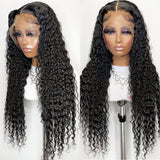 30 32 Inch 13x4 Loose Deep Wave 13x6 Transparent Human Hair Wigs Brazilian Water Curly