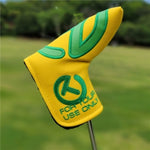 Golf Club Mallet Putter Headcover Sports Golf Club Mallet Putter Cover Magnetic Magnet Keeper Head Protection Golf Accessories