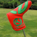 Golf Club Mallet Putter Headcover Sports Golf Club Mallet Putter Cover Magnetic Magnet Keeper Head Protection Golf Accessories
