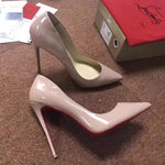 Brand Pumps Red Pointed High Heel Shoes 12cm