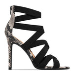 Snake Summer Shoes Woman Pumps