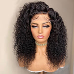 Deep Curly Lace Front Human Hair Wigs 13x6 Lace Frontal Wigs Brazilian Deep Wave