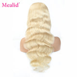 613 Lace Front Wig 13x4 Frontal Blonde Wig 40 Inch Human Hair Lace Wigs Brazilian Body Wave Glueless Pre Plucked For Women