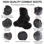 Army Combat Boots Military Boots Men Hiking Shoes Breathable