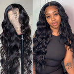 30 Inch Body Wave Lace Front Wig Human Hair for Black Women Pre Plucked With Baby Hair Brazilian Remy 13x4 Lace Frontal Wigs