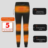 Running Tights Sports Usb Charging Heating Plus Thermal Pants Warm Pants Men Women Electric Heating Pants Plus Velvet Thick
