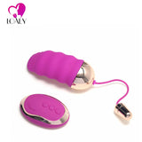 Loaey Remote Control Wireless Vibrating Eggs Female Vaginal Tight Exercise Smart Love Ball Of Jump Sex Toy For Women