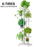 5/6 Layers Iron Flower Stand Pots Tray Plant Shelves Planter Display Rack Storage Holder Shelf Home Balcony Garden Decoration